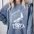 Reunion Class Of 1980 School Graduation Blast From The Past Comfort Colors Sweatshirt Blue Jean