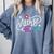 RN New Nurse Est 2020 Cute Nursing School Graduation 2K20 Comfort Colors Sweatshirt Blue Jean