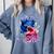 My Rod Is My Best Friend Introvert Fishing Antisocial Comfort Colors Sweatshirt Blue Jean