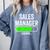 Sales Manager Loading Graduation Graduate New Job Comfort Colors Sweatshirt Blue Jean