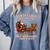 Santa Has The Right Idea Introvert Christmas Comfort Colors Sweatshirt Blue Jean