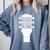 Sarcastic Jokes Genius Songwriters Are Introvert Guitarist Comfort Colors Sweatshirt Blue Jean
