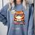 Sarcastic Loner Introvert Not a Friendly Do Not Touchs Comfort Colors Sweatshirt Blue Jean
