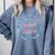 School Nurse Cute Adult Graduation Tshirt Nurses Fun Comfort Colors Sweatshirt Blue Jean