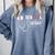 School Nurse Nursing Graduate School Graduation Comfort Colors Sweatshirt Blue Jean
