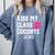 Sen18r Shirt Senior 2018 Graduation Kiss Lips Comfort Colors Sweatshirt Blue Jean