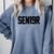 SEN19R Senior 2019 High School Graduation Party T-Shirt Comfort Colors Sweatshirt Blue Jean