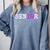 Senior 2018 TShirt Graduation Class Of 2018 Tee Shirt Comfort Colors Sweatshirt Blue Jean
