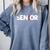 Senior 2019 Graduation Gift For High School T-Shirt Comfort Colors Sweatshirt Blue Jean
