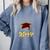 Senior 2019 Graduation Shirt Burgundy Gold Class Colors G23 Comfort Colors Sweatshirt Blue Jean