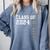 Senior 2024 Class Of 2024 Seniors Graduation 2024 Graduate Comfort Colors Sweatshirt Blue Jean