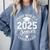 Senior 2025 Cheer Team Mom High School Graduation Outfit Comfort Colors Sweatshirt Blue Jean