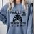 Senior 2026 Final Level Gamer Graduation 2026 Comfort Colors Sweatshirt Blue Jean