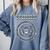 Senior 2026 Iconic Classic Rock Graduation Retro Comfort Colors Sweatshirt Blue Jean
