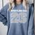 Senior 2026 Wrestling Dad Proud Senior 2026 Dad Graduation Comfort Colors Sweatshirt Blue Jean