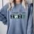 Senior 2027 Soccer Mom Final Season Class Of 2027 Graduation Comfort Colors Sweatshirt Blue Jean