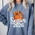 Senior Basketball Class Of 2026 Coquette Graduation Day Comfort Colors Sweatshirt Blue Jean