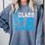 Senior Class 18 Shirt Graduation Apparel T-Shirt Comfort Colors Sweatshirt Blue Jean