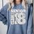 Senior Class Of 2018 T Shirt High School Graduation Comfort Colors Sweatshirt Blue Jean