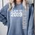 Senior Class Of 2019 19 High School Graduation Tee Comfort Colors Sweatshirt Blue Jean