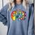 Senior Class Of 2019 Boho Tie Dye Graduation Comfort Colors Sweatshirt Blue Jean