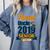 Senior Class Of 2019 Tshirt Graduation School Students Uncle Comfort Colors Sweatshirt Blue Jean