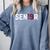 Senior Class Of 2019 Graduation Shirt Graduate Comfort Colors Sweatshirt Blue Jean