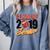 Senior Class Of 2019 Tshirt Graduation Students Football Comfort Colors Sweatshirt Blue Jean