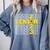 Senior Class Of 2023 Sunflower Graduation Seniors 23 Comfort Colors Sweatshirt Blue Jean