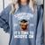 Senior Class Of 2024 Elementary School Graduation Comfort Colors Sweatshirt Blue Jean