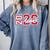 Senior Class Of 2026 Graduation Back To School Senior 26 Comfort Colors Sweatshirt Blue Jean