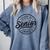 Senior Class Of 2027 Graduation 2027 Senior 2027 Comfort Colors Sweatshirt Blue Jean
