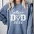 Senior Dad 2026 Graduation Class Of 2026 Men Daddy Father Comfort Colors Sweatshirt Blue Jean