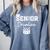 Senior Drumline Class Of 2026 Marching Band Graduation Comfort Colors Sweatshirt Blue Jean