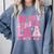 In My Senior Era Class Of 2026 Retro Senior 2026 Graduation Comfort Colors Sweatshirt Blue Jean