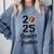 Senior Football Brother Class Of 2025 Graduation Graduate Comfort Colors Sweatshirt Blue Jean