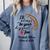 Senior Football Mom Class Of 2026 Graduation Graduate Comfort Colors Sweatshirt Blue Jean