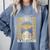 Senior Graduate 2024 Queen Graduation Educated Melanin Comfort Colors Sweatshirt Blue Jean