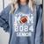 Senior Mom Class Of 2024 Football Proud Mom Graduation Comfort Colors Sweatshirt Blue Jean
