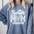 Senior Mom Class Of 2026 Senior Mama 2026 Graduation Leopard Comfort Colors Sweatshirt Blue Jean