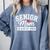 Senior Mom Class Of 2026 Senior Mama 2026 Graduation Women Comfort Colors Sweatshirt Blue Jean