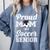 Senior Mom Class Of 2026 Soccer Mom Graduation Comfort Colors Sweatshirt Blue Jean