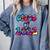 Senior Year 2022 Class Of 2022 Graduation Tie Dye Groovy Comfort Colors Sweatshirt Blue Jean