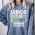 Senior Year Loading Please Wait Graduation Comfort Colors Sweatshirt Blue Jean