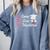She Came She Saw She Mastered Graduation Comfort Colors Sweatshirt Blue Jean