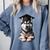 Siberian Husky Dog Graduation Cap Training School Graduate Men Women Kids Comfort Colors Sweatshirt Blue Jean
