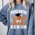 Sister Class Of 2025 Senior Basketball Graduation Family Comfort Colors Sweatshirt Blue Jean