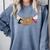 Sloth Graduation Shirt Cute Animal Diploma Grad Comfort Colors Sweatshirt Blue Jean