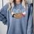 Sloth Graduation Shirt I Did It Diploma Grad Comfort Colors Sweatshirt Blue Jean