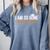 I Am So Done Graduation Announcements Him Her Class Of 2025 Comfort Colors Sweatshirt Blue Jean